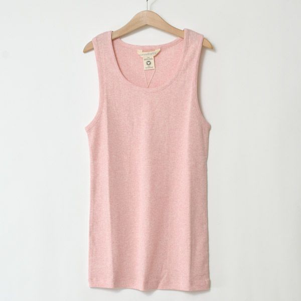 オーガニックコットン フライスタンクトップ