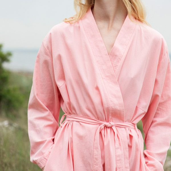 オーガニックコットン リラックスタフタローブ