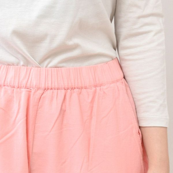 オーガニックコットン リラックスタフタパンツ