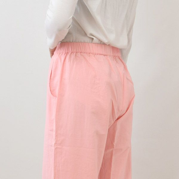オーガニックコットン リラックスタフタパンツ
