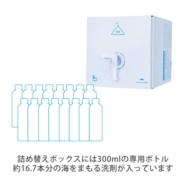 洗濯用洗剤 無香 ボックス5L