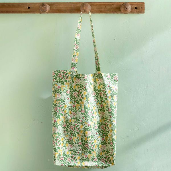 オーガニックコットン V&Aヴォイジー柄トートバッグ