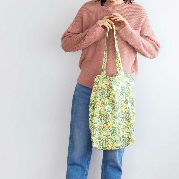 オーガニックコットン V&Aヴォイジー柄トートバッグ