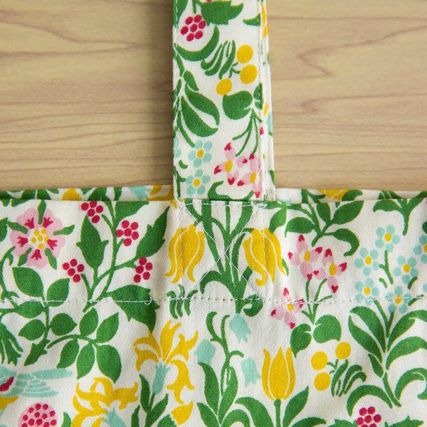 オーガニックコットン V&Aヴォイジー柄トートバッグ