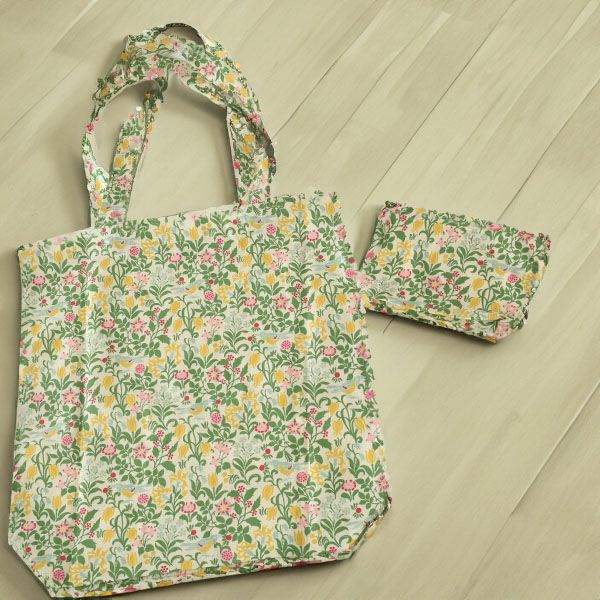 オーガニックコットン V&Aヴォイジー柄トートバッグ