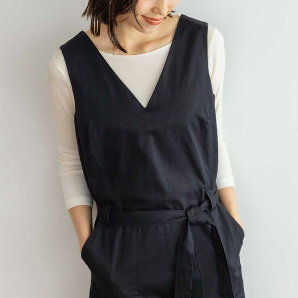 オーガニックコットン ツイルオールインワン