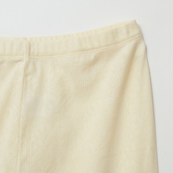 オーガニックコットン スズランメッシュレギンス