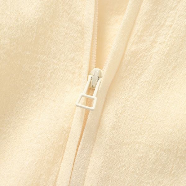 オーガニックコットン チリメンジップアップパーカー