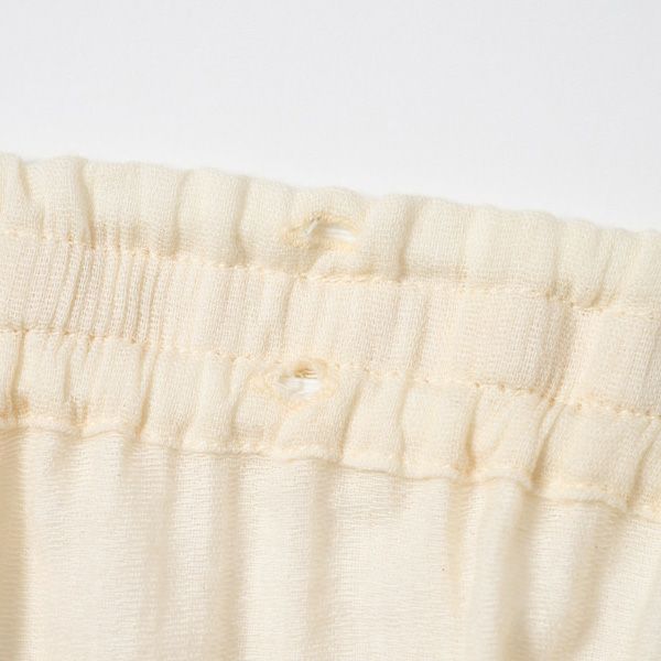 オーガニックコットン 変わりガーゼパフスリーブパジャマ