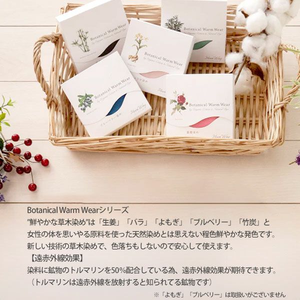 オーガニックコットン Botanical Warm Wear 布ナプキンムーンウィング