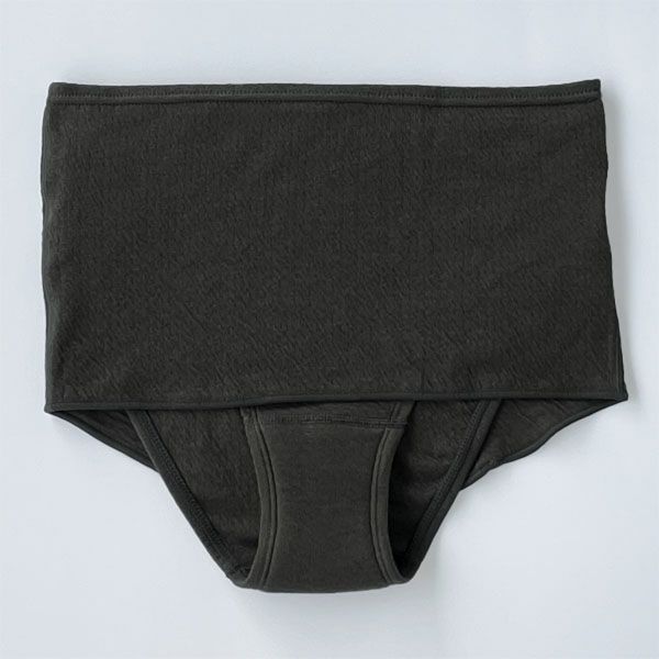 オーガニックコットン Botanical Warm Wear 腹巻き付きショーツ