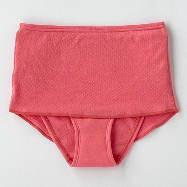 オーガニックコットン Botanical Warm Wear 腹巻き付きショーツ