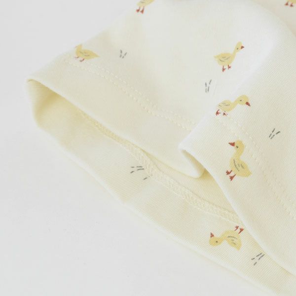 オーガニックコットン ベビーフリル袖ドレス&ブルマ