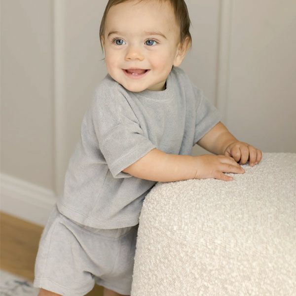 オーガニックコットン ベビーテリーＴシャツ＆ショーツ