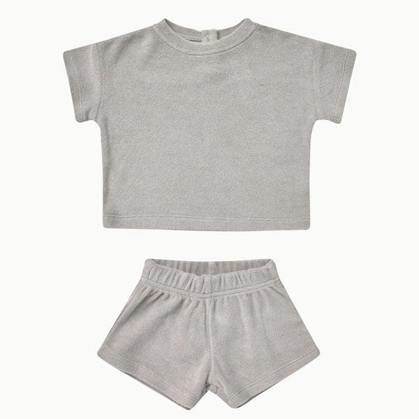 オーガニックコットン ベビーテリーＴシャツ＆ショーツ