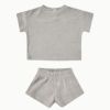 オーガニックコットン ベビーテリーＴシャツ＆ショーツ