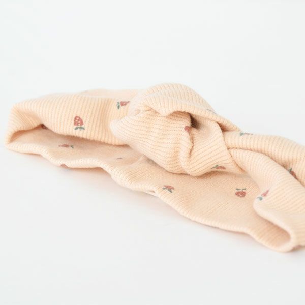 オーガニックコットン ベビーリブターバン