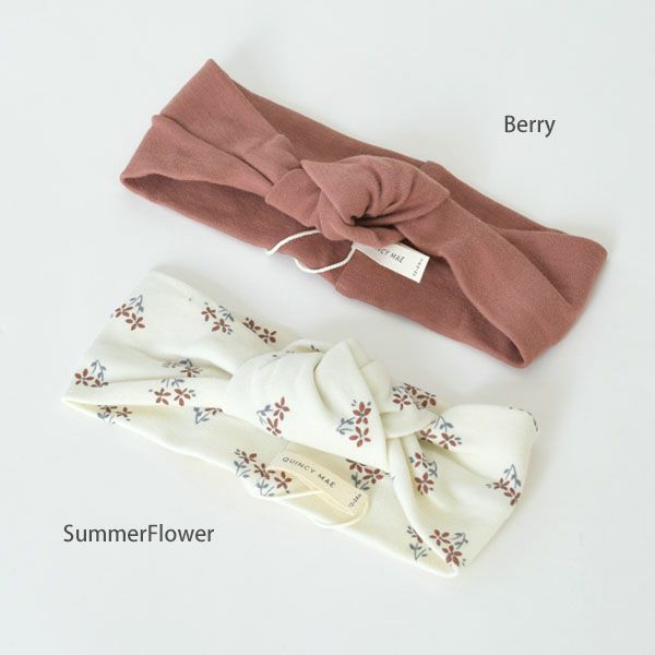 オーガニックコットン ベビーターバン