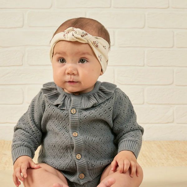 オーガニックコットン ベビーターバン