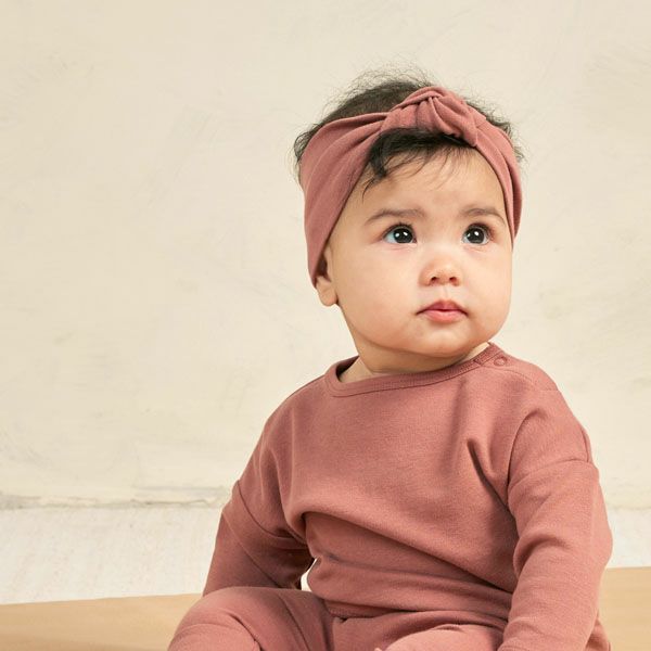 オーガニックコットン ベビーターバン