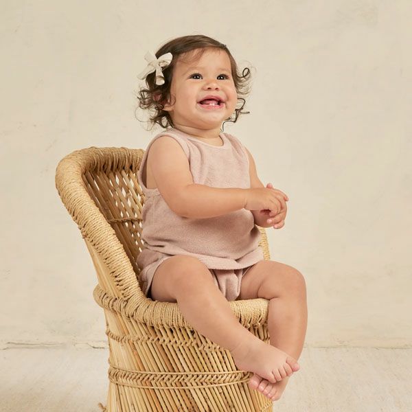 オーガニックコットン ベビーテリータンクトップ＆ショーツ