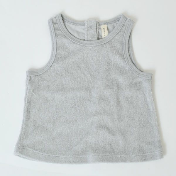 オーガニックコットン ベビーテリータンクトップ＆ショーツ