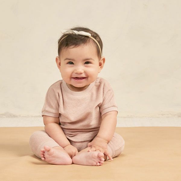 オーガニックコットン ベビーテリーＴシャツ＆パンツ