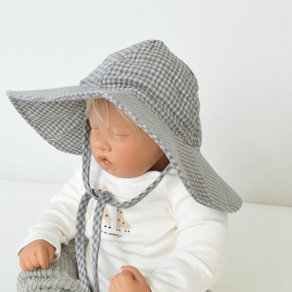 オーガニックコットン ベビーフロッピーサンハット
