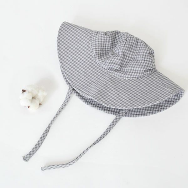 オーガニックコットン ベビーフロッピーサンハット