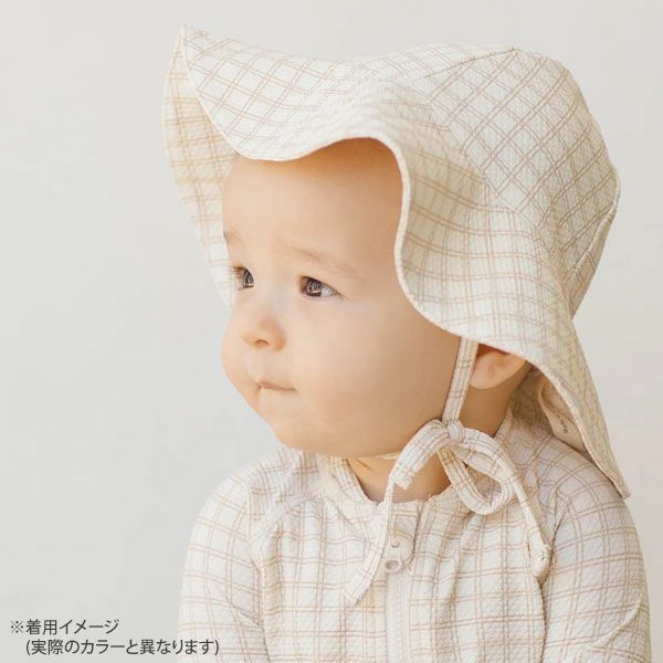 オーガニックコットン ベビーフロッピーサンハット