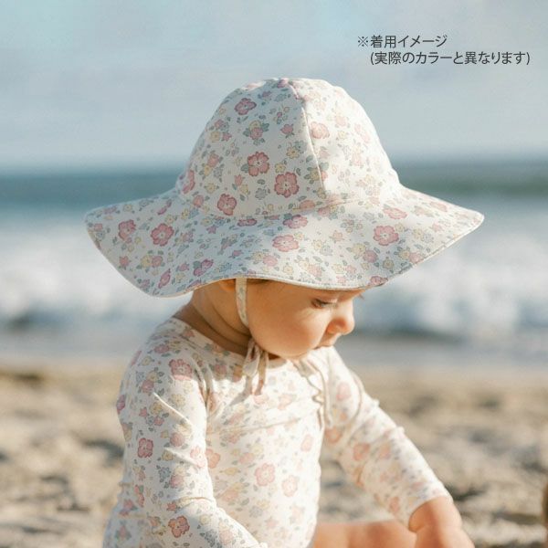オーガニックコットン ベビーフロッピーサンハット
