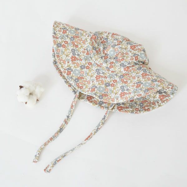 オーガニックコットン ベビーフロッピーサンハット