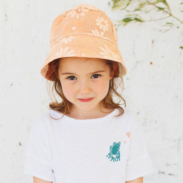 オーガニックコットン ベビーボブハットDAISY