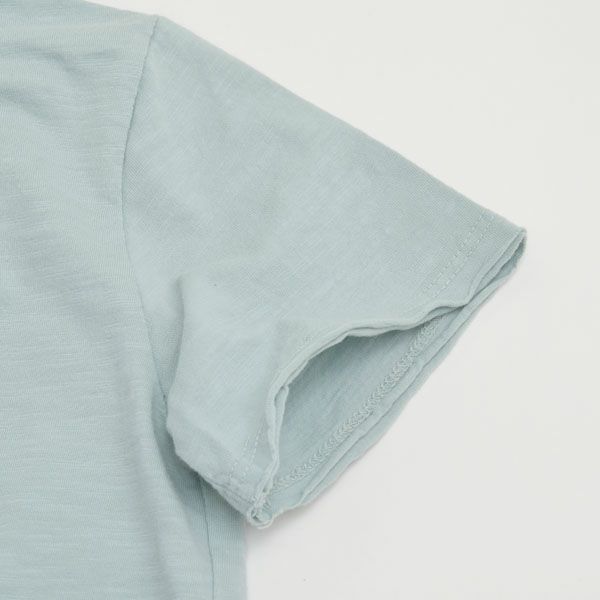 オーガニックコットン キッズスラブ半袖TシャツTODAY