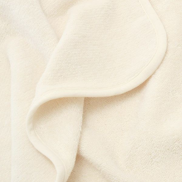 オーガニックコットン ベビー【くまのコットン】耳つきアフガン