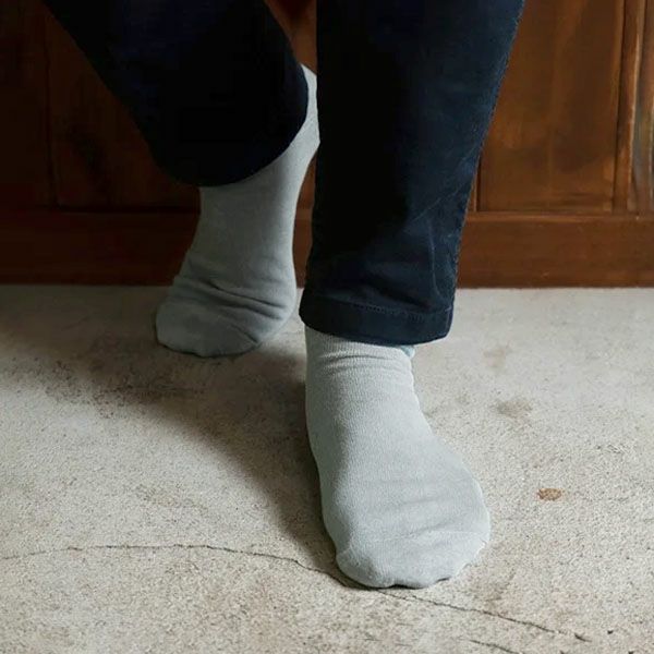 オーガニックコットン＆和紙さらさら快適ソックス