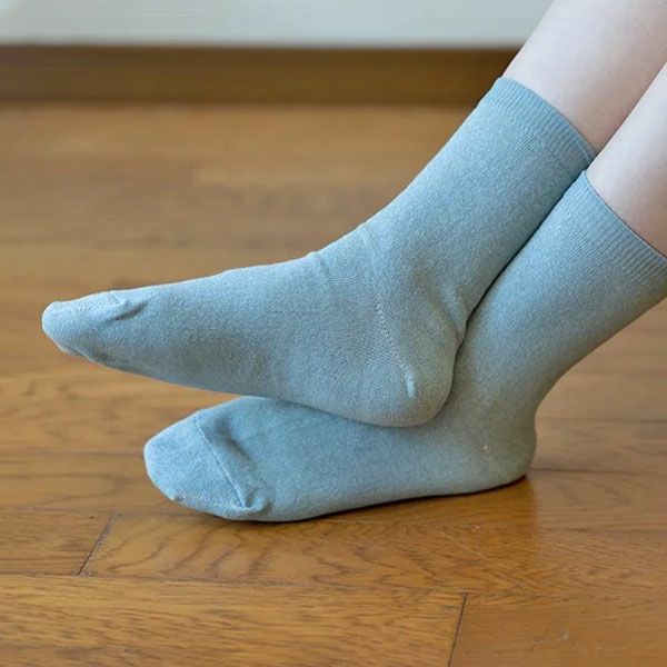オーガニックコットン＆和紙さらさら快適ソックス
