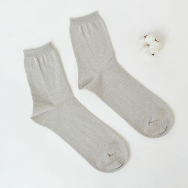 オーガニックコットン＆和紙さらさら快適ソックス