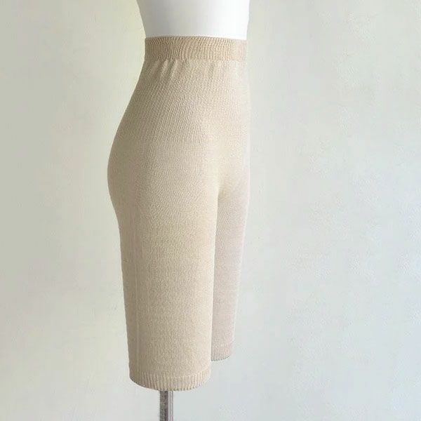 オーガニックコットン 薄手ニットペチパンツ