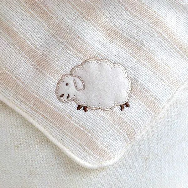 オーガニックコットンベビースラブガーゼ2wayスタイ