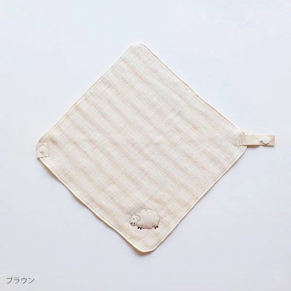 オーガニックコットンベビースラブガーゼ2wayスタイ