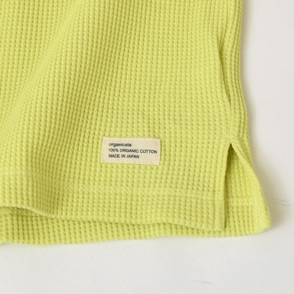 オーガニックコットン 8.8オンスサーマル半袖Tシャツ