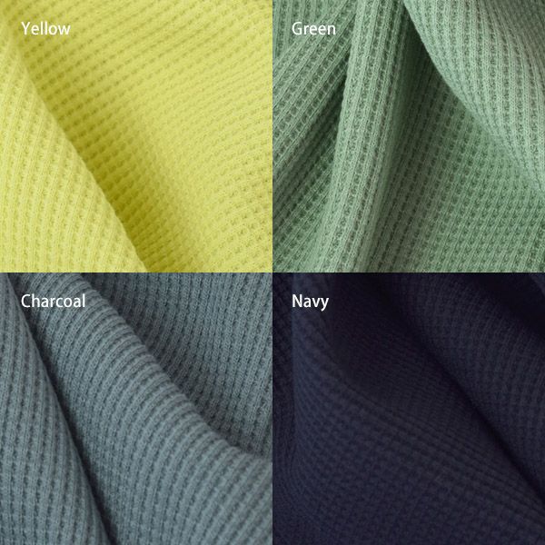 オーガニックコットン 8.8オンスサーマル半袖Tシャツ