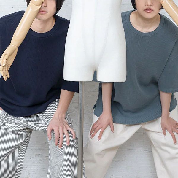 オーガニックコットン 8.8オンスサーマル半袖Tシャツ