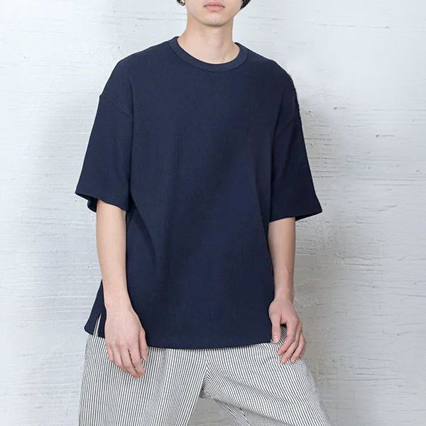 オーガニックコットン 8.8オンスサーマル半袖Tシャツ