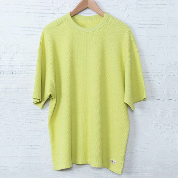 オーガニックコットン 8.8オンスサーマル半袖Tシャツ