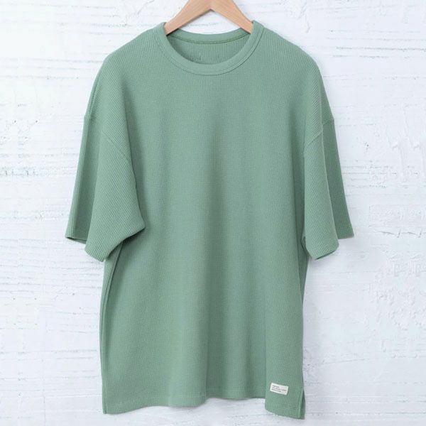 オーガニックコットン 8.8オンスサーマル半袖Tシャツ