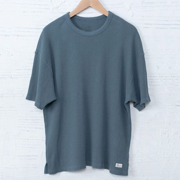 オーガニックコットン 8.8オンスサーマル半袖Tシャツ