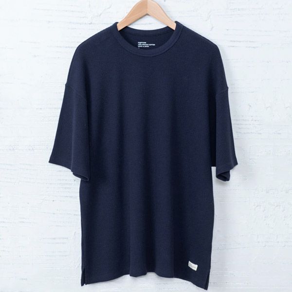 オーガニックコットン 8.8オンスサーマル半袖Tシャツ