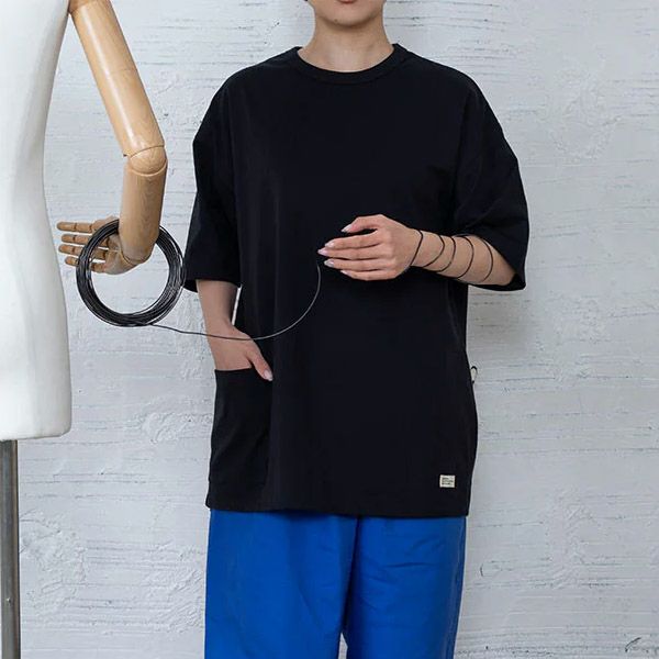 オーガニックコットン 7.4オンススーパーソフトポケットTシャツ